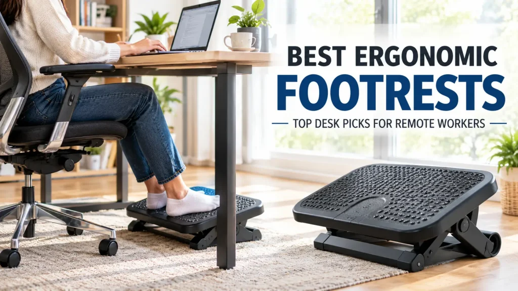 Best Ergonomic Footrests for Remote Workers: Top Desk Picks