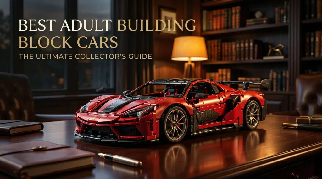 Best Adult Building Block Cars for Man Cave & Office