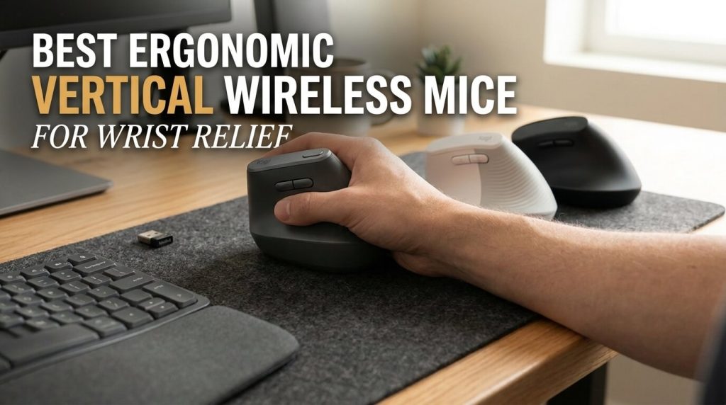 Best Ergonomic Vertical Wireless Mice for Wrist Relief