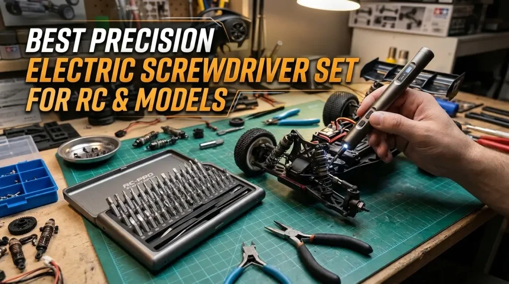 Best Precision Electric Screwdriver Set for RC & Models