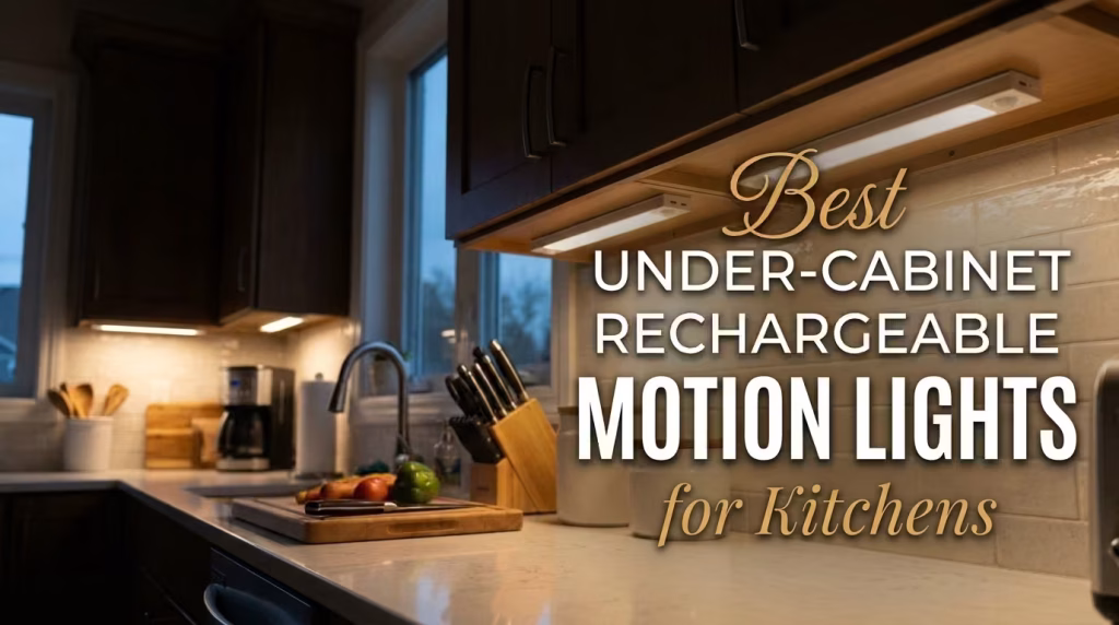 Best Under-Cabinet Rechargeable Motion Lights for Kitchens