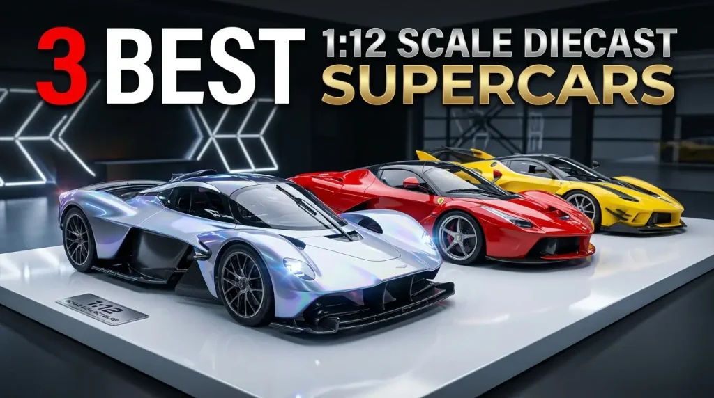 3 Best 1:12 Scale Diecast Supercars (#1 Is Unreal)
