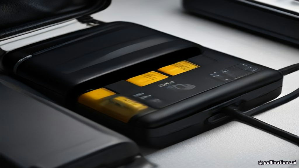 RC LiPo battery charger close up details